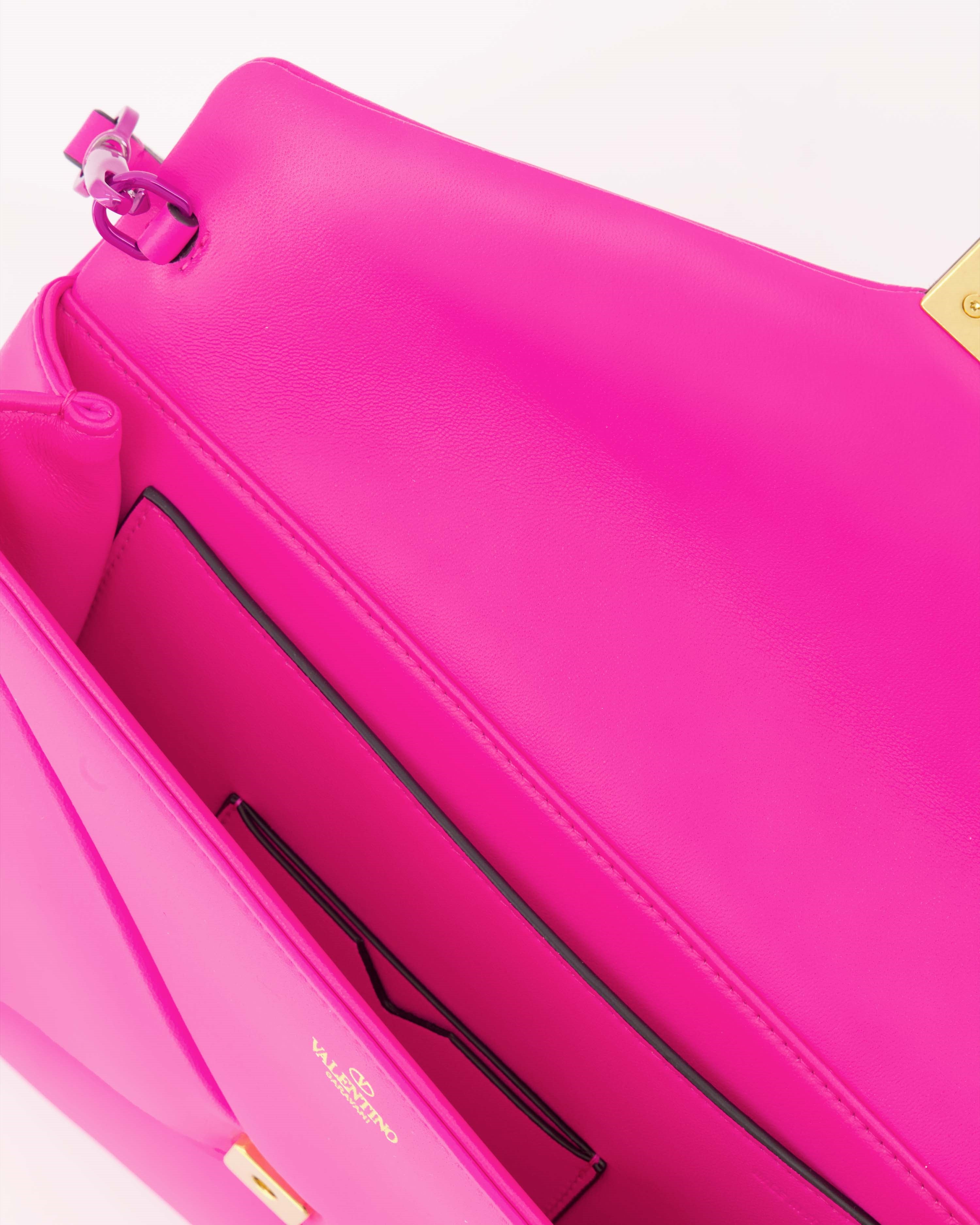 Bolsas pequenas Clutch One Stud Valentino Garavani Rosa Femme