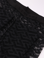 Roupa íntima e homewear Collant Greca Signature Versace Preto Femme