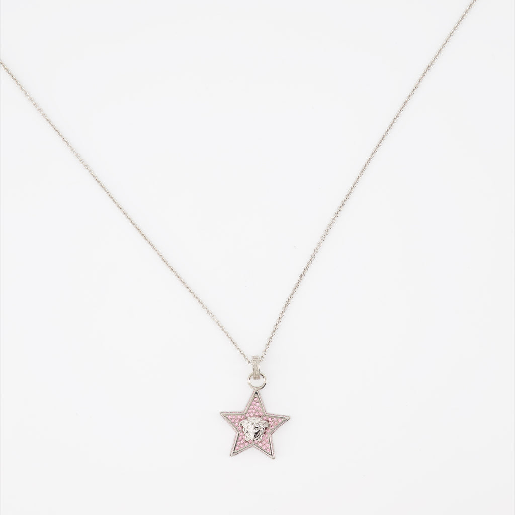 Joias Collier Galaxy Versace Prata Femme