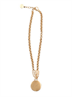 Joyería Collier Medusa Versace Blanco Femme