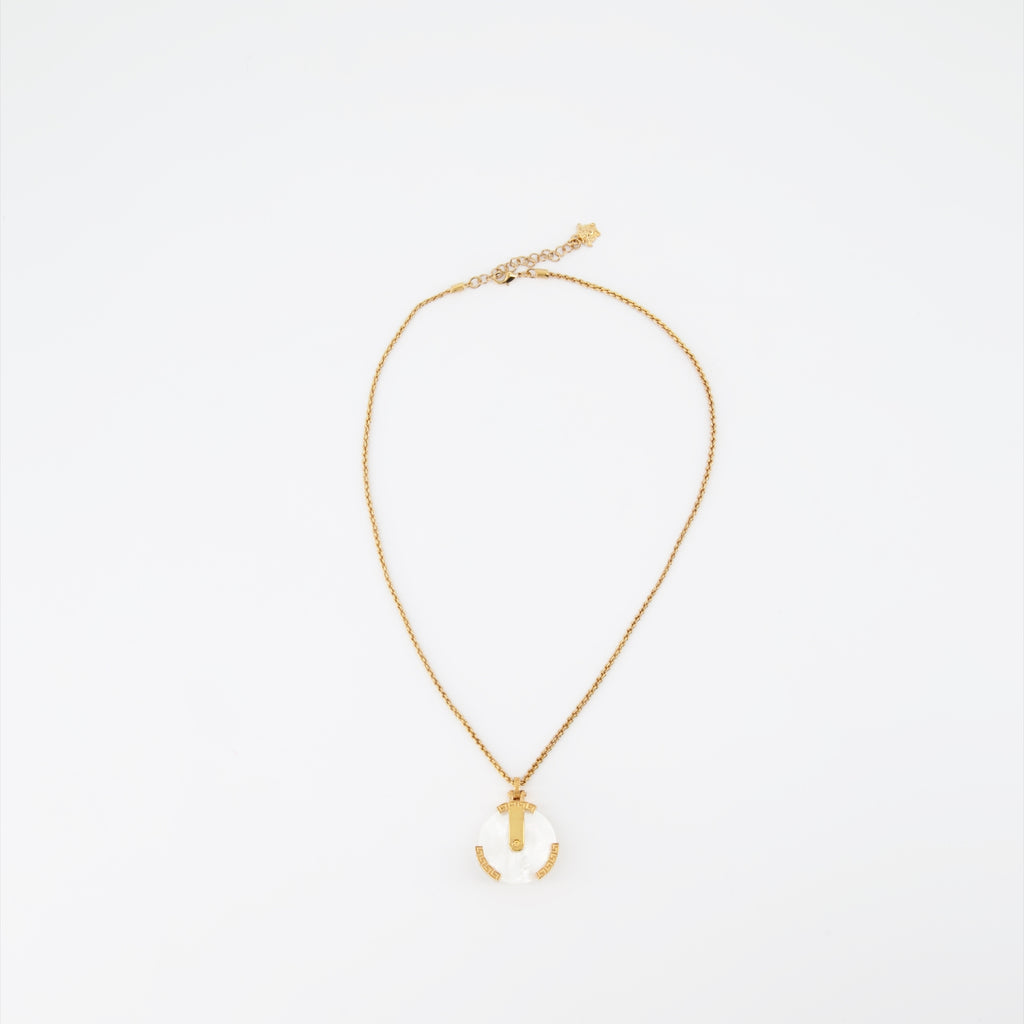 Joias Collier Medusa Versace Ouro Unissex