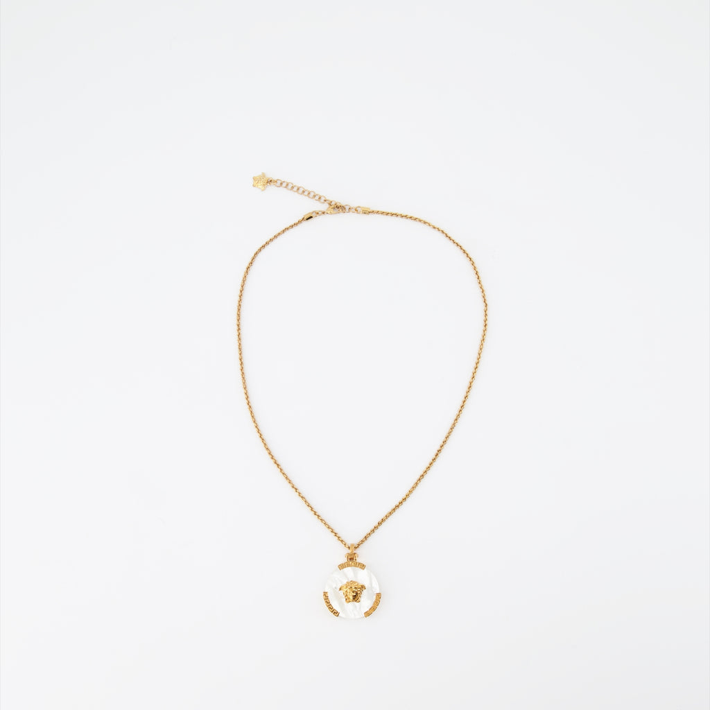 Joias Collier Medusa Versace Ouro Unissex