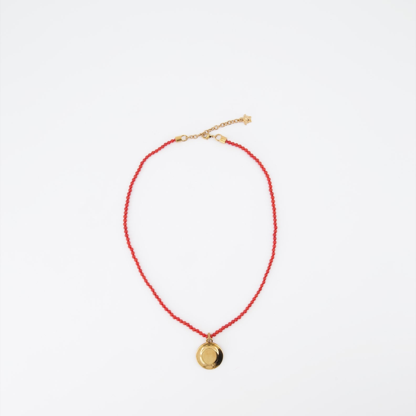 Joyería Collier Medusa Versace Rojo Unisexo