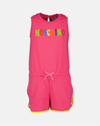 Prendas Combinaison à logo Moschino Rosa Niños