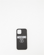 Lifestyle Coque IPhone à logo et Femme Noir Moschino Preto Unissex