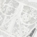 Corset en dentelle blanc