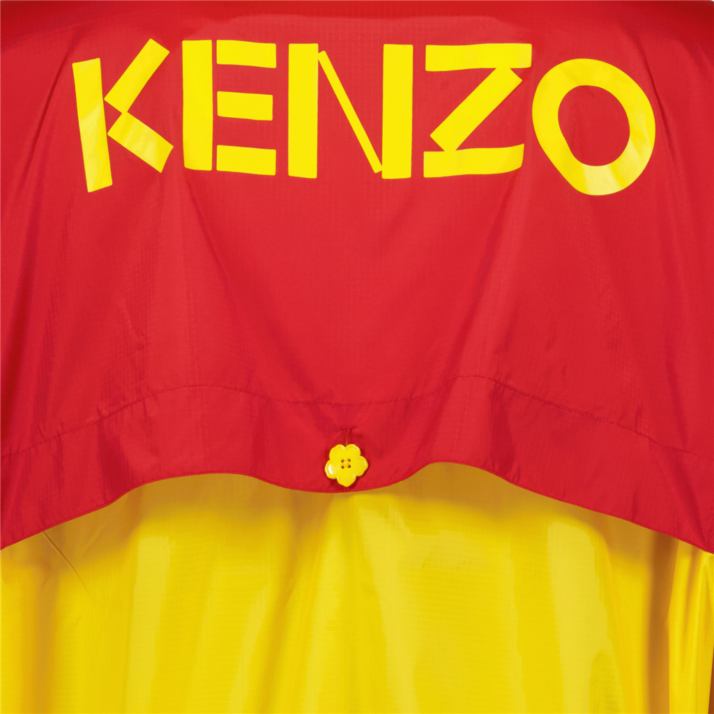 Jaquetas Coupe-vent bicolore Kenzo Amarelo Homme