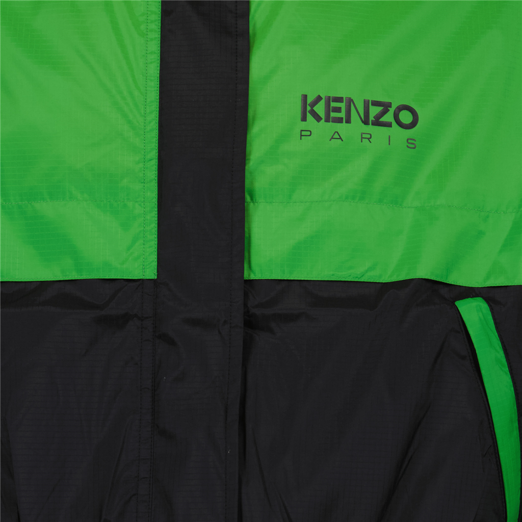 Jaquetas Coupe-vent bicolore Kenzo Verde Femme