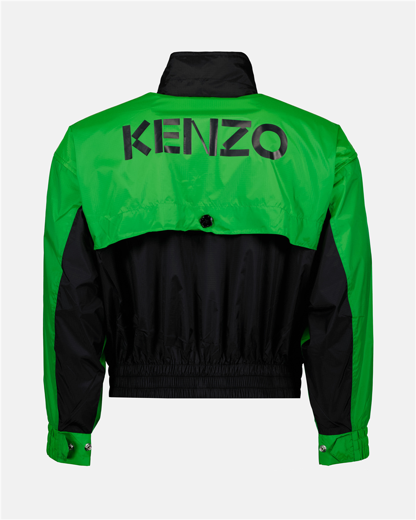 Jaquetas Coupe-vent bicolore Kenzo Verde Femme