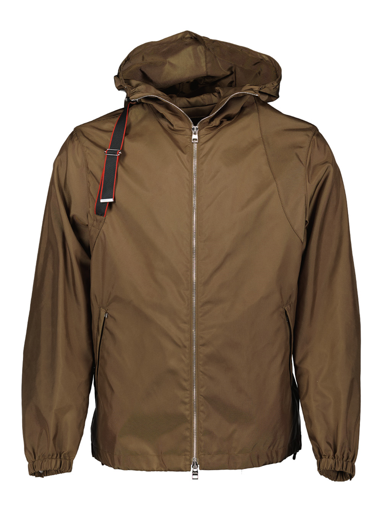 Jaquetas Coupe-vent en nylon Alexander McQueen Marrom Homme