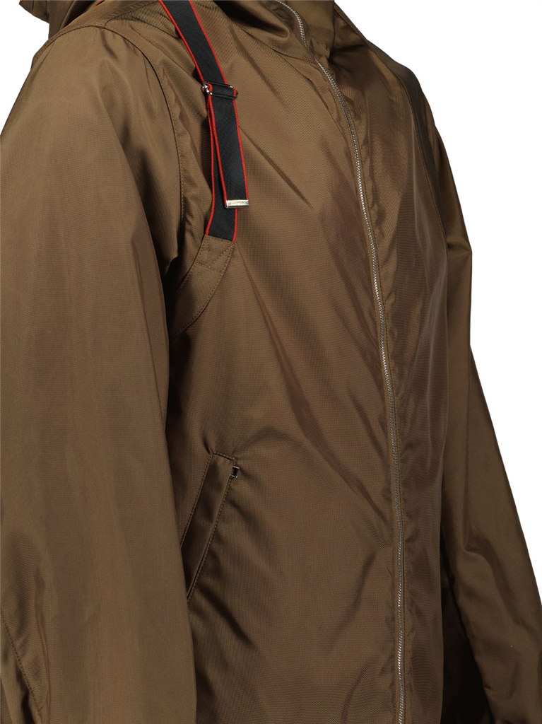 Jaquetas Coupe-vent en nylon Alexander McQueen Marrom Homme
