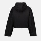 Jaquetas Coupe-vent en Re-Nylon Prada Preto Femme