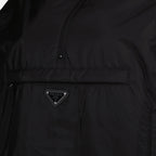 Jaquetas Coupe-vent en Re-Nylon Prada Preto Femme