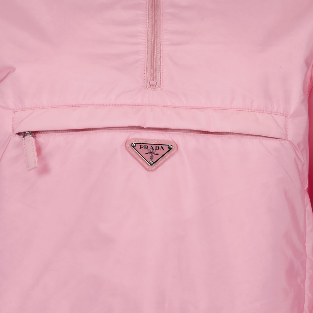 Jaquetas Coupe-vent en Re-Nylon Prada Rosa Femme