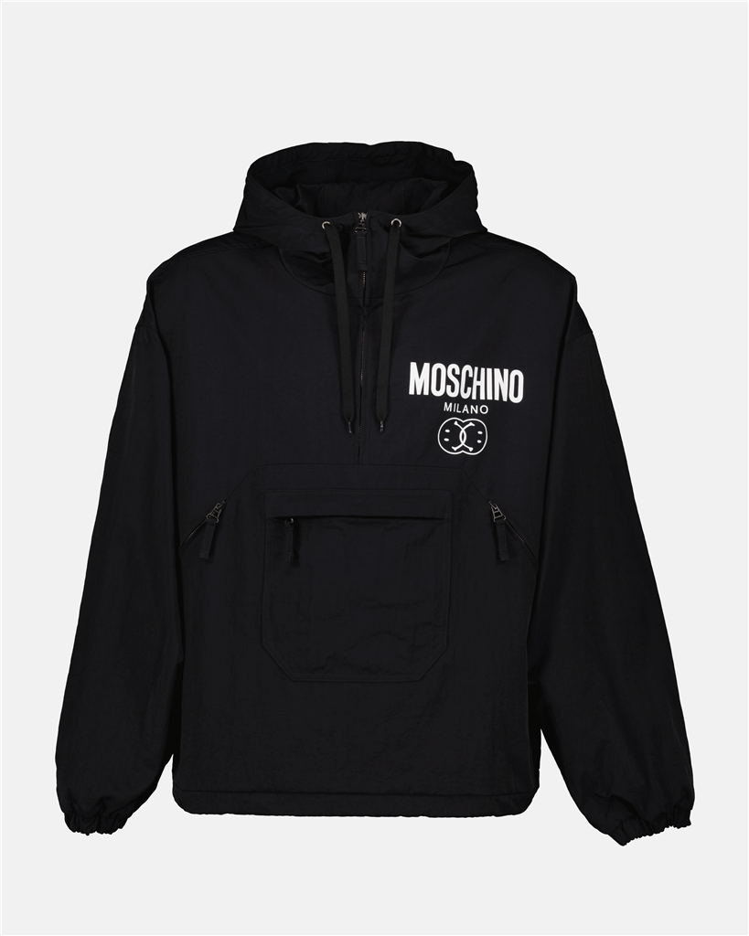 Jacken Coupe-vent imprimé Moschino Schwarz Homme