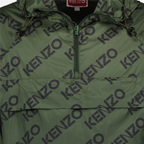 Jaquetas Corta-vento com Logótipo Monogram Kenzo Verde Homens