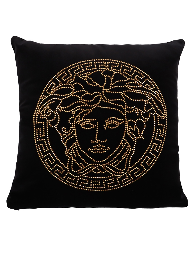 Lifestyle Coussin Medusa Versace Preto Unissex