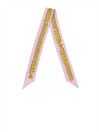 Bufandas y guantes Cravate foulard Chain Versace Rosa Femme