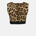 Tops Top léopard Dolce & Gabbana Braun Femme
