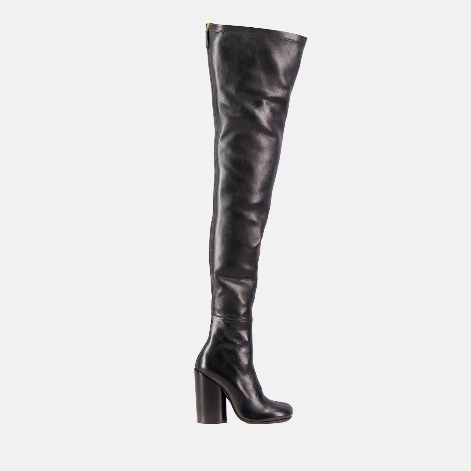 Botas Cuissardes en cuir Burberry Negro Femme