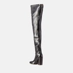 Botas Cuissardes en cuir Burberry Preto Femme
