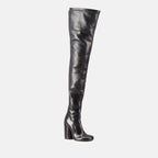 Botas Cuissardes en cuir Burberry Preto Femme