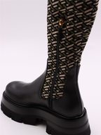 Botas Cuissardes Leonidas Versace Verde Femme