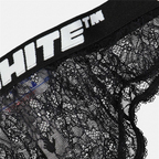 Ropa interior y homewear Culotte en dentelle Off-White Negro Femme