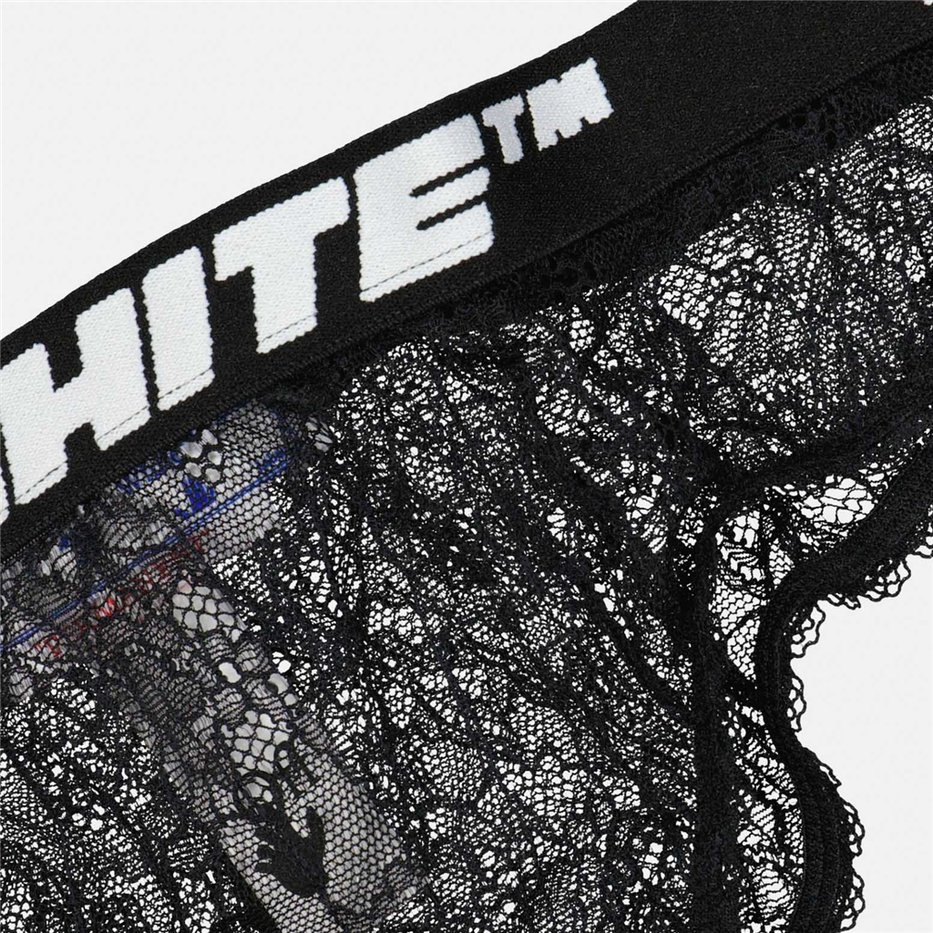 Ropa interior y homewear Culotte en dentelle Off-White Negro Femme