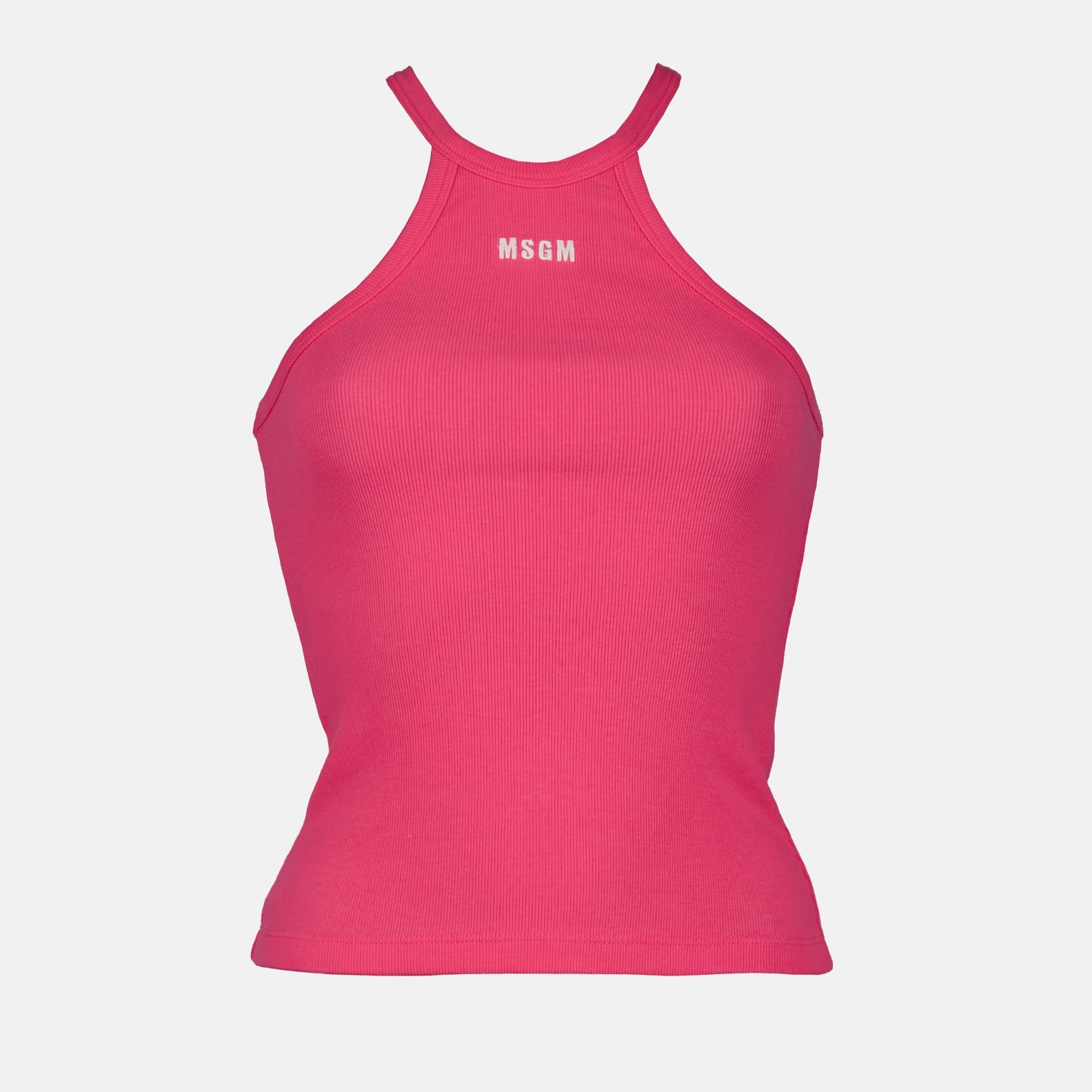 Tops Débardeur à logo MSGM Rosa Femme