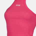 Tops Débardeur à logo MSGM Rosa Femme