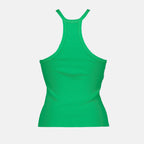 Tops Débardeur à logo MSGM Verde Femme