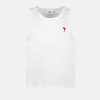 Camisetas Débardeur Ami de Coeur Ami PARIS Branco Unissex