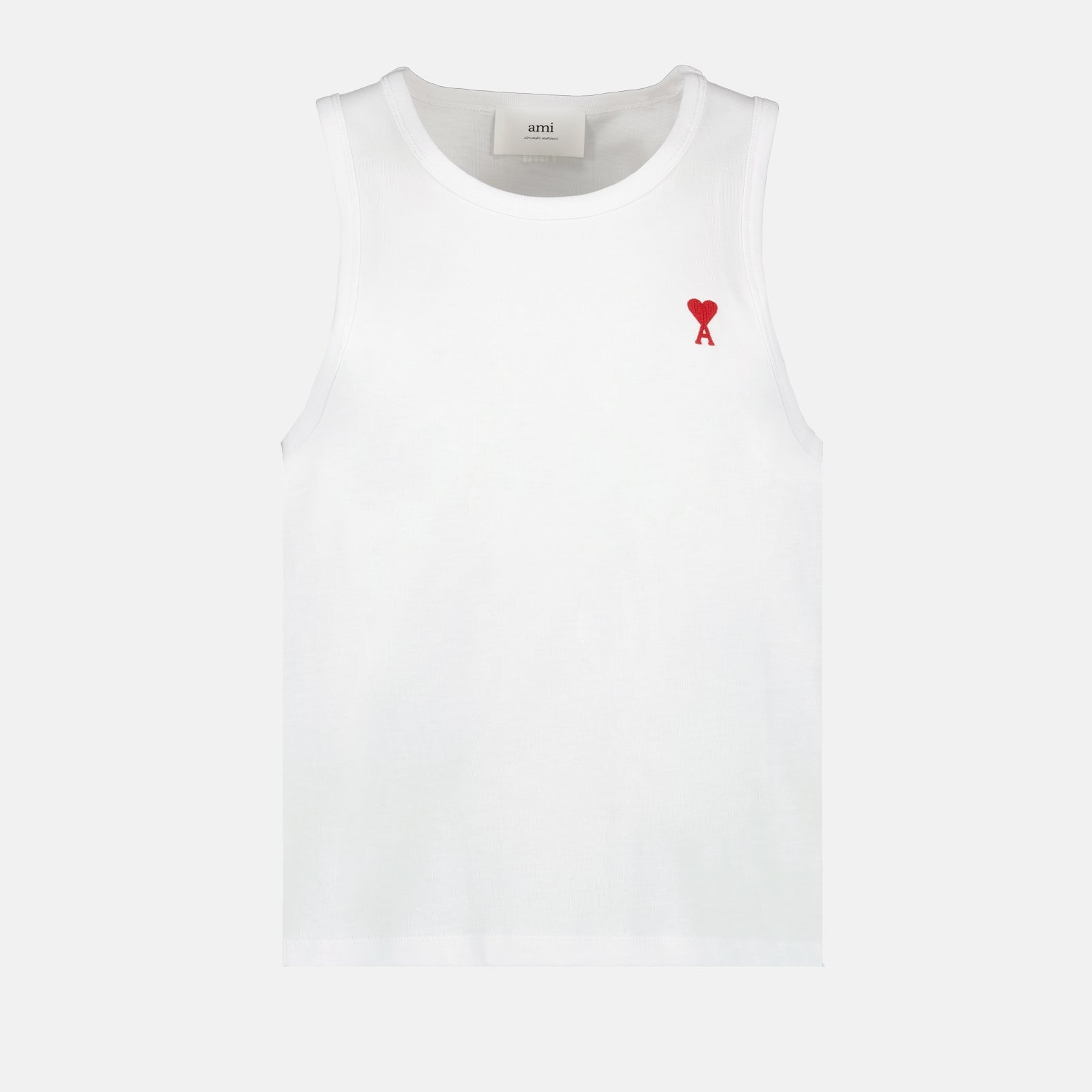 Camisetas Débardeur Ami de Coeur Ami PARIS Branco Unissex