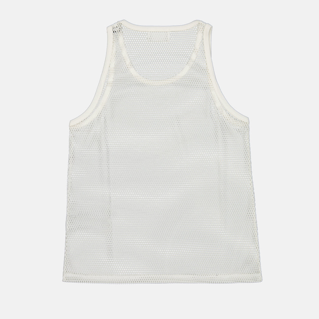 티셔츠 Débardeur en résille Ami PARIS 하얀색 남여공용