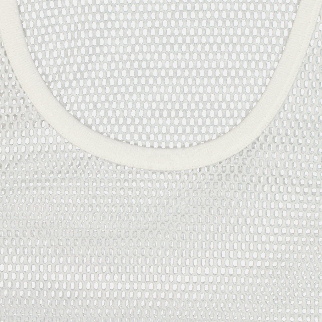 티셔츠 Débardeur en résille Ami PARIS 하얀색 남여공용