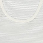 티셔츠 Débardeur en résille Ami PARIS 하얀색 남여공용