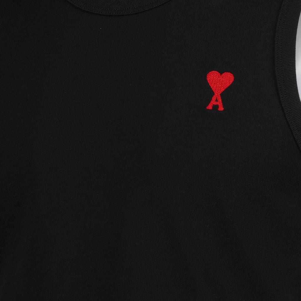 Camisetas Débardeur Ami de Coeur Ami PARIS Preto Unissex