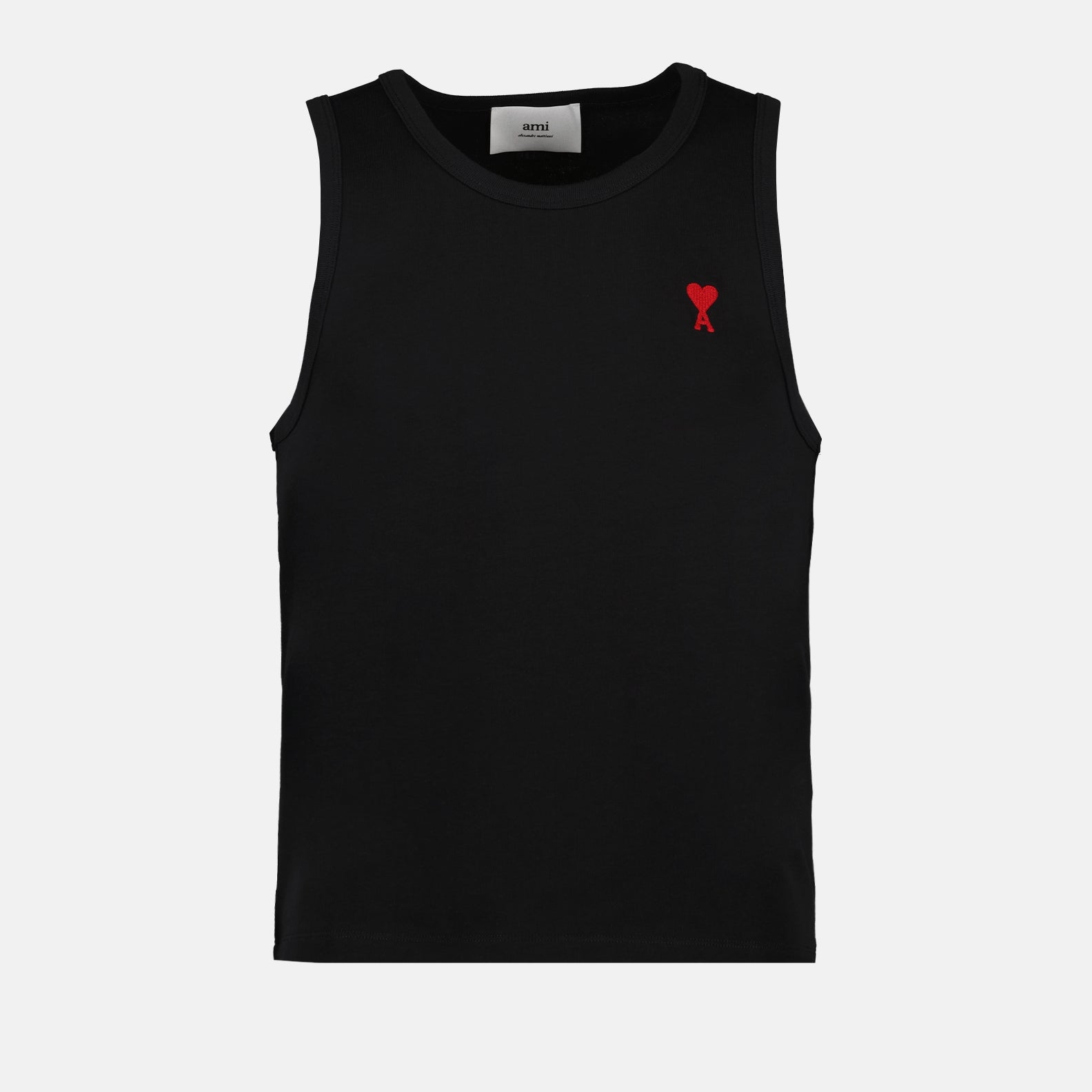 Camisetas Débardeur Ami de Coeur Ami PARIS Preto Unissex