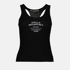 トップス プリントタンクトップ Stella McCartney 黒 女性