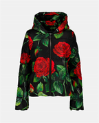 코트 Doudoune à imprimé roses Dolce & Gabbana 여러 가지 빛깔의 Femme