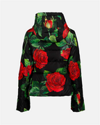 코트 Doudoune à imprimé roses Dolce & Gabbana 여러 가지 빛깔의 Femme