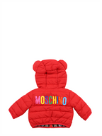 의류 Doudoune à logo Moschino 빨간색 어린이들