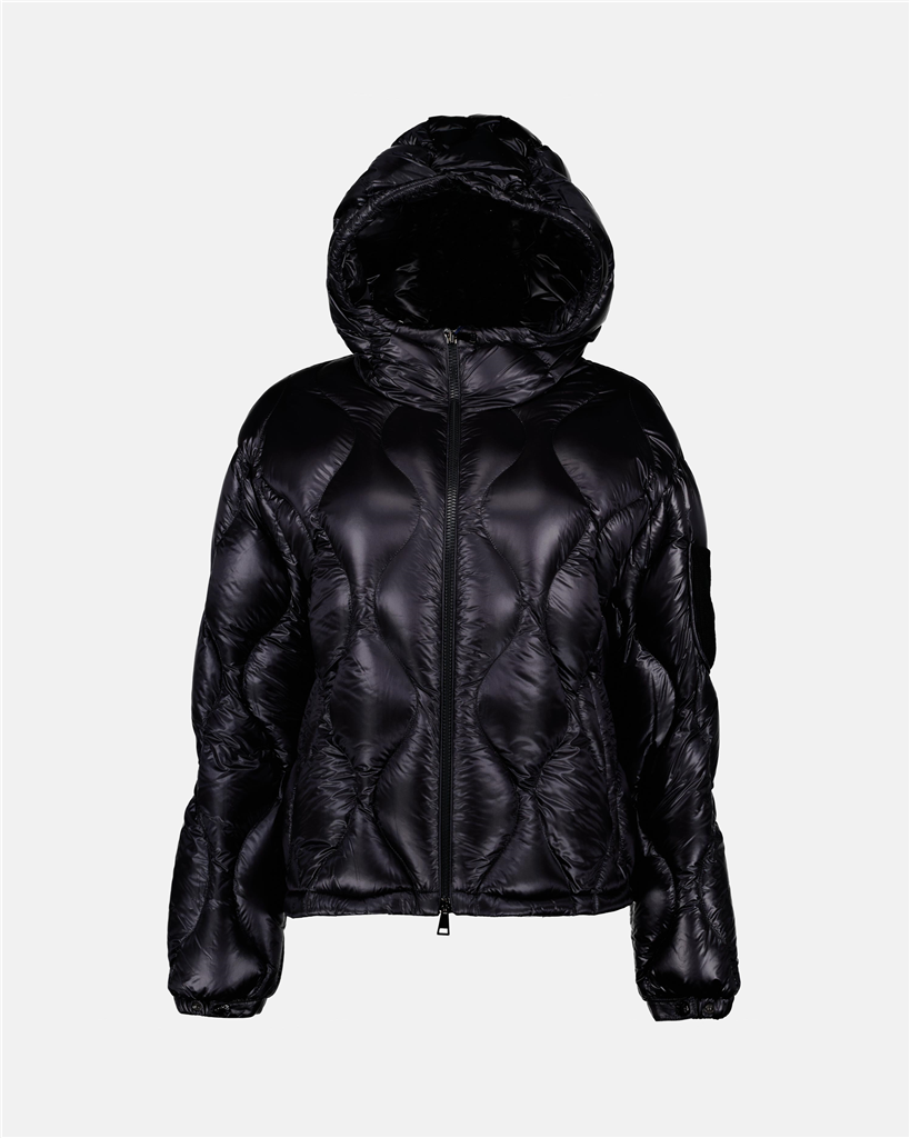 コート アンソンダウンジャケット Moncler 黒 女性
