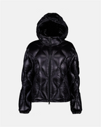 コート アンソンダウンジャケット Moncler 黒 女性