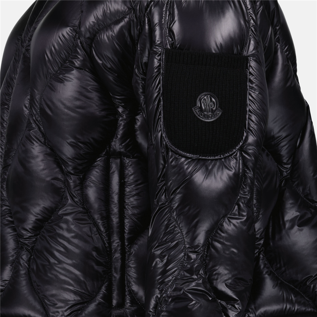 코트 Doudoune Anthon Moncler 검은색 Femme