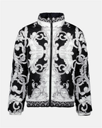 코트 Doudoune Barocco Versace 회색 Homme
