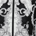 코트 Doudoune Barocco Versace 회색 Homme