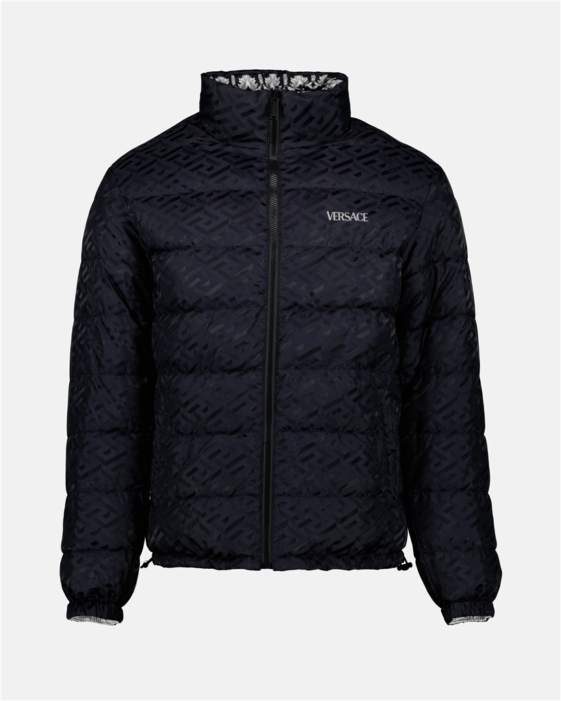 코트 Doudoune Barocco Versace 회색 Homme