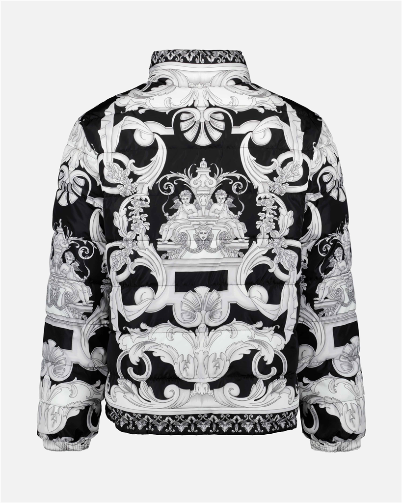 코트 Doudoune Barocco Versace 회색 Homme